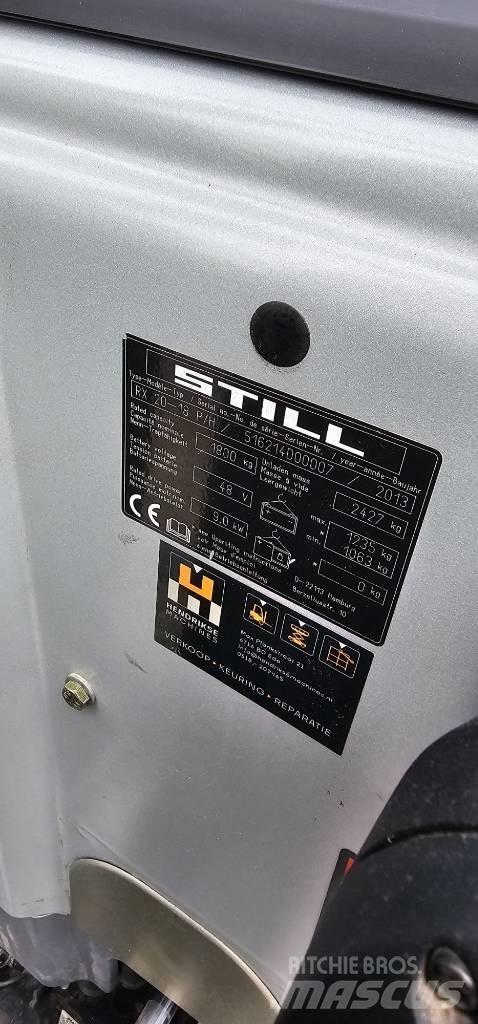 Still RX20-18 Elektriniai šakiniai krautuvai