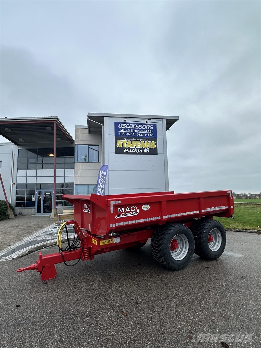 MAC GP12 Savivartės priekabos