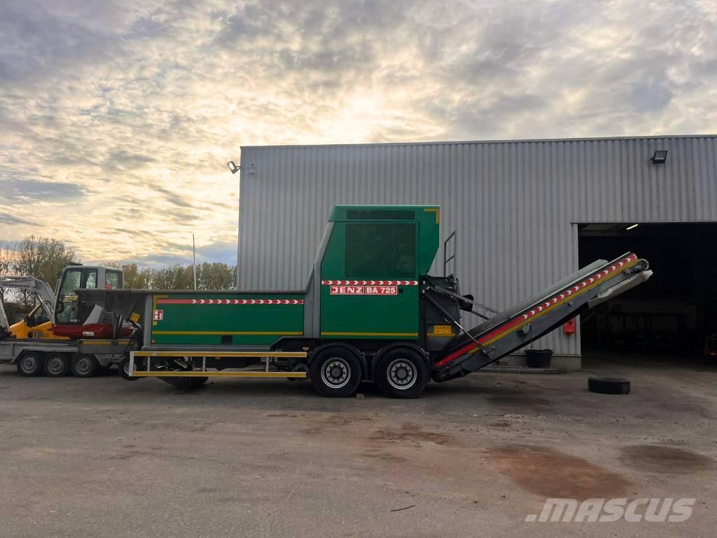 JENZ BA 725DL Medienos smulkintuvai