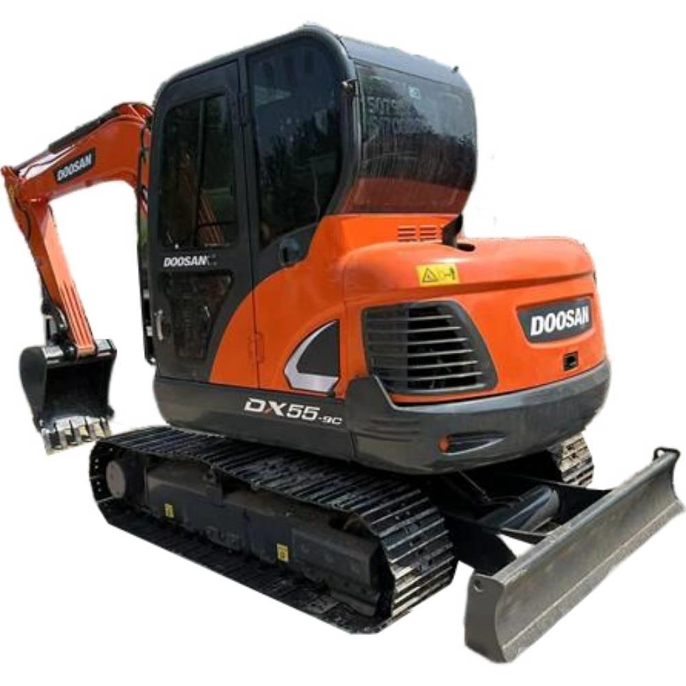 Doosan DX55 Mini ekskavatoriai < 7 t