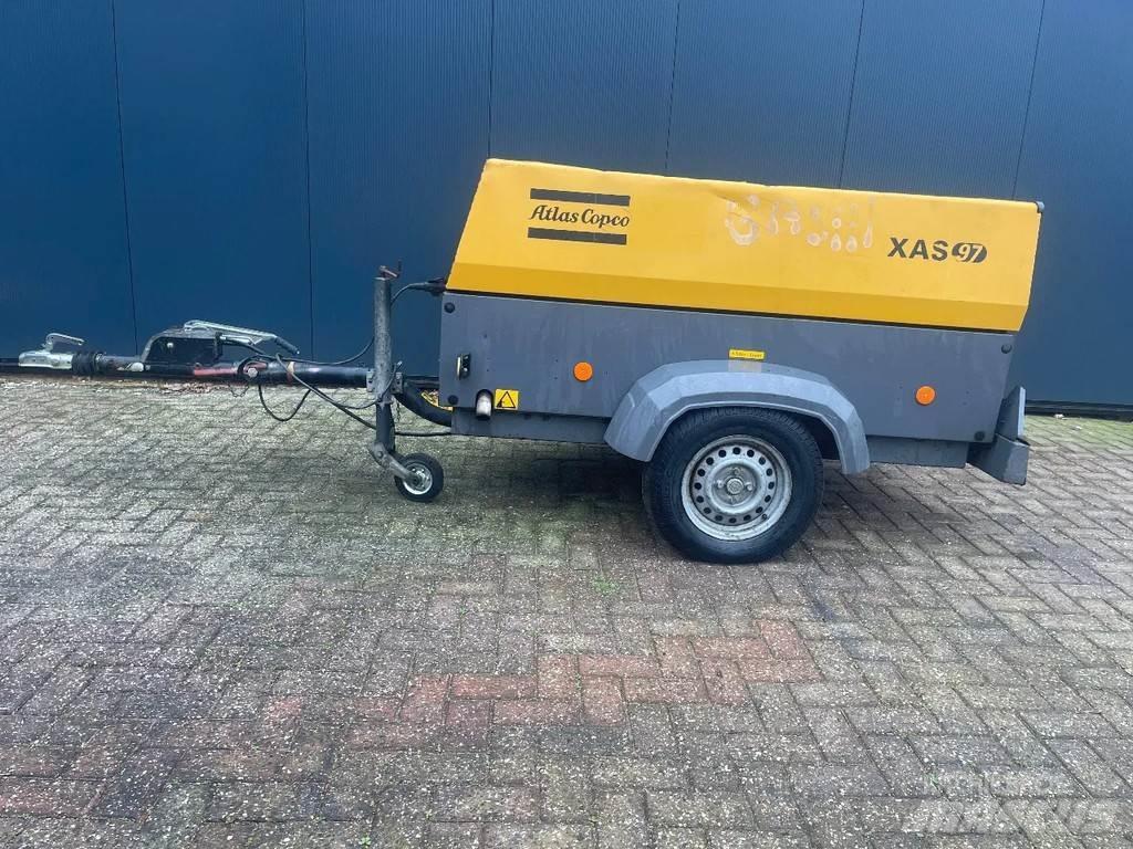 Atlas Copco Xas97 Kompresoriai