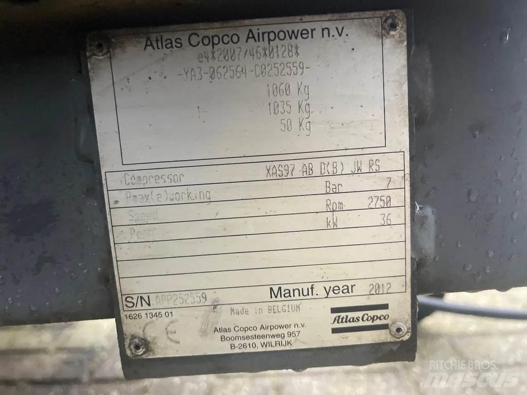 Atlas Copco Xas97 Kompresoriai