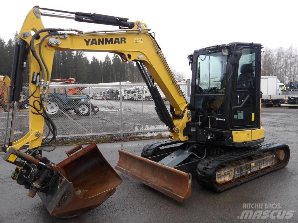 Yanmar Vio 50 Mini ekskavatoriai < 7 t
