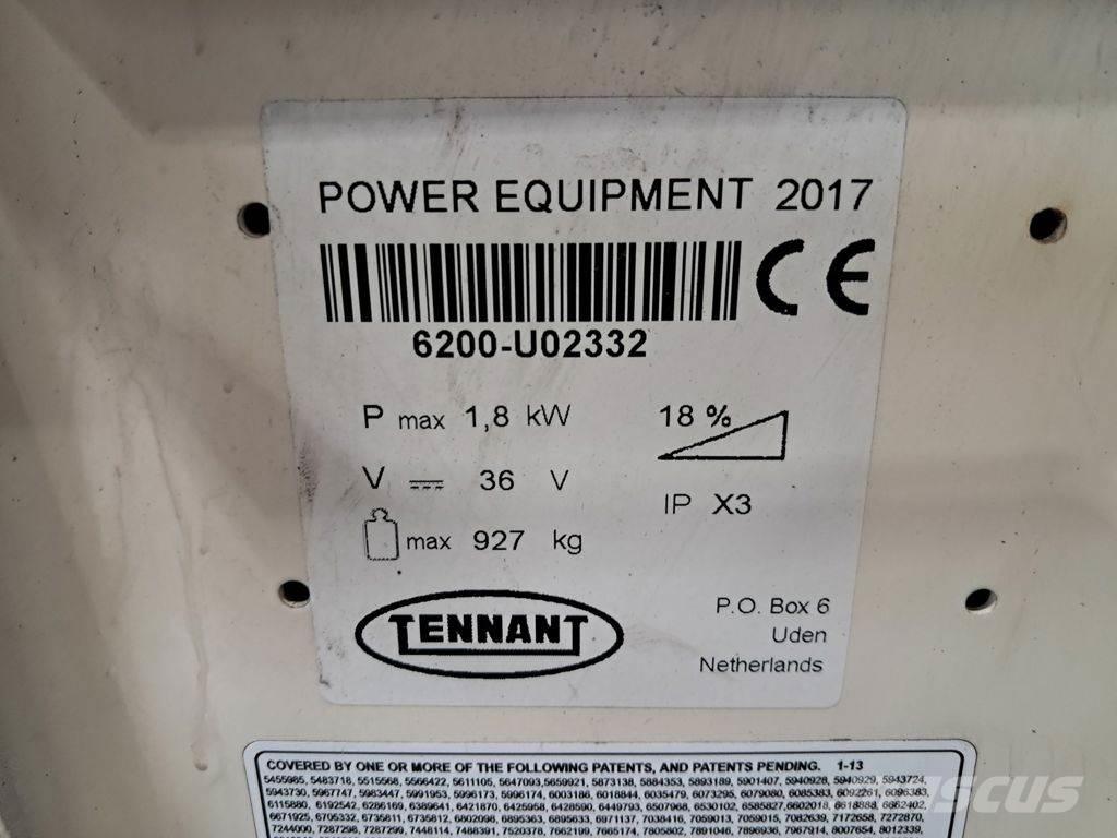 Tennant 6200 Šlavimo technika