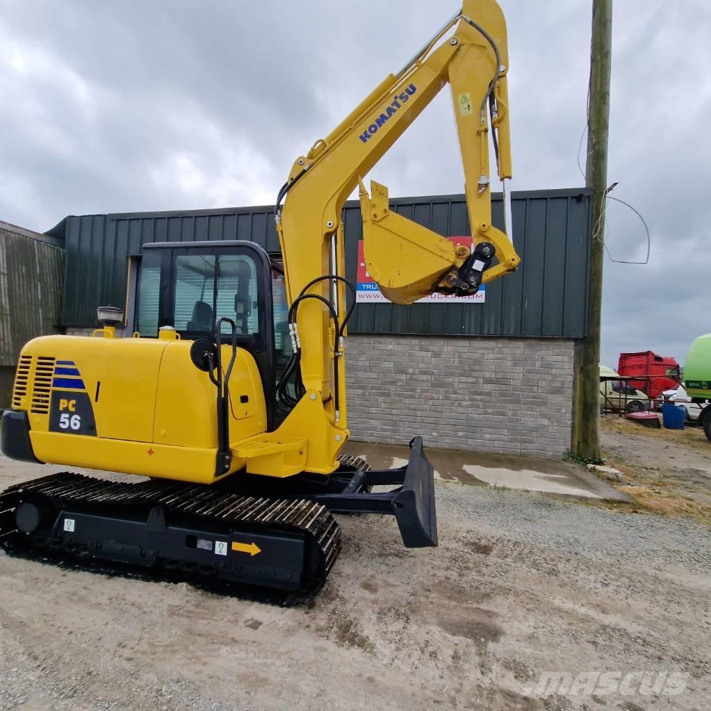 Komatsu PC56-7 Mini ekskavatoriai < 7 t