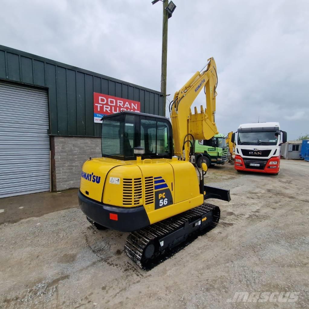 Komatsu PC56-7 Mini ekskavatoriai < 7 t