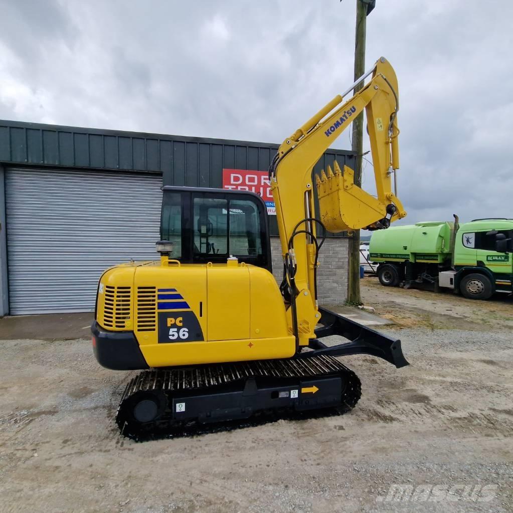 Komatsu PC56-7 Mini ekskavatoriai < 7 t