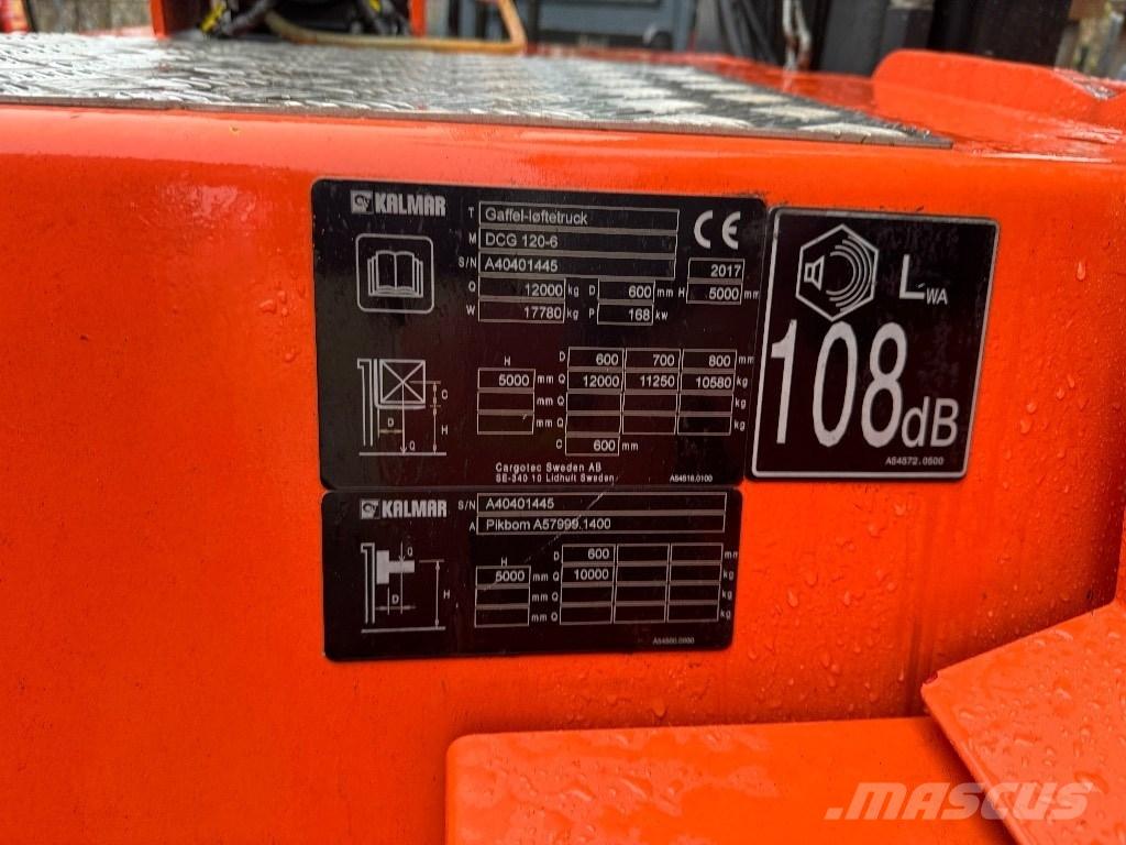 Kalmar DCG120-6 Dyzeliniai krautuvai