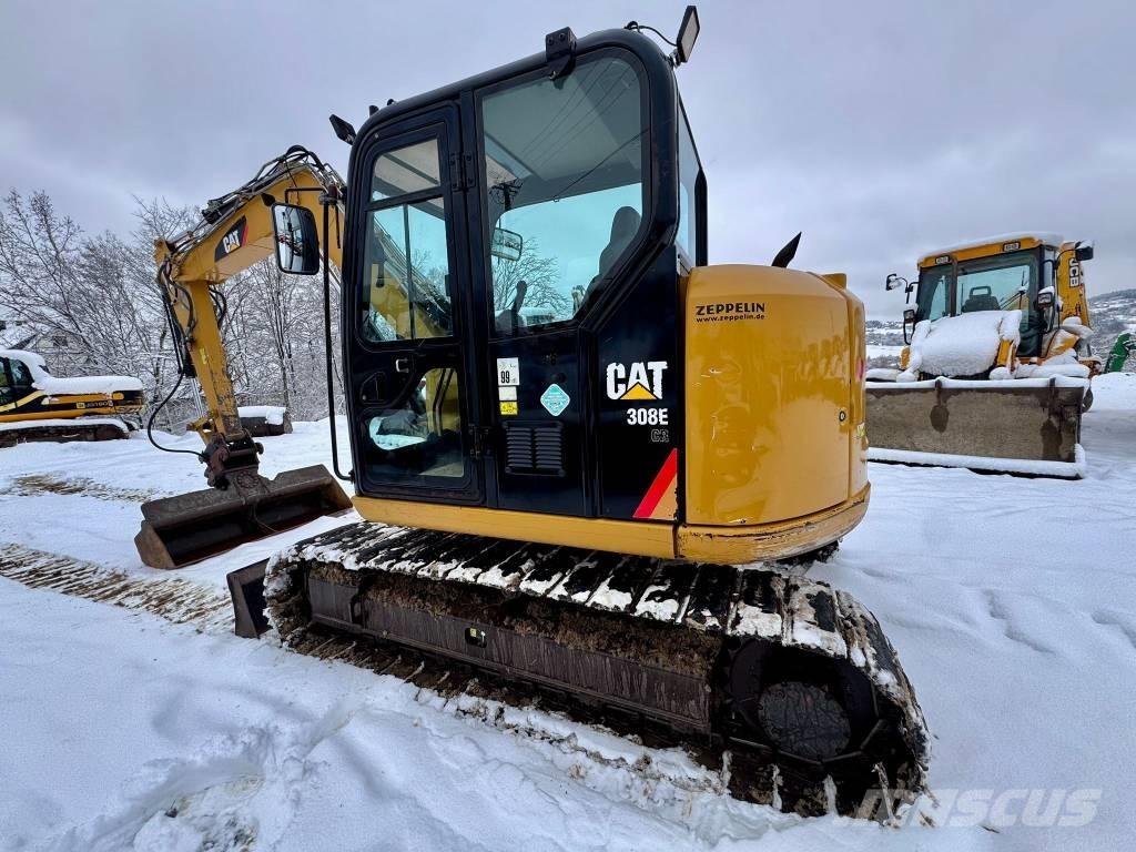 CAT 308 E 2 CR Vidutinės galios ekskavatoriai 7-12 t