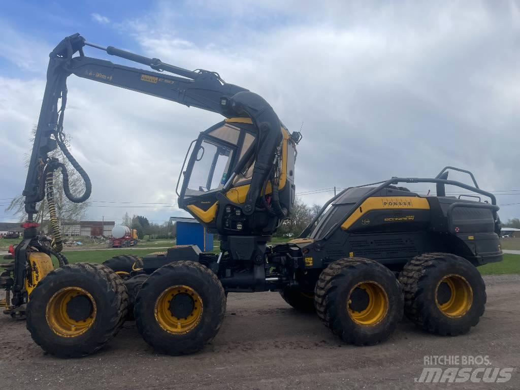 Ponsse Scorpion King Miško technika (Harvesteriai)