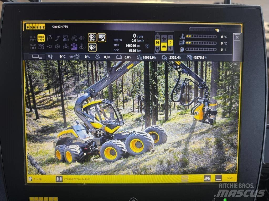 Ponsse Scorpion King Miško technika (Harvesteriai)
