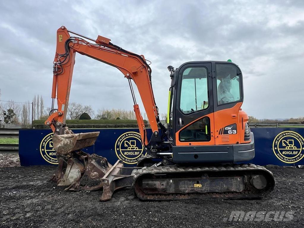 Doosan DX63 Specialūs ekskavatoriai