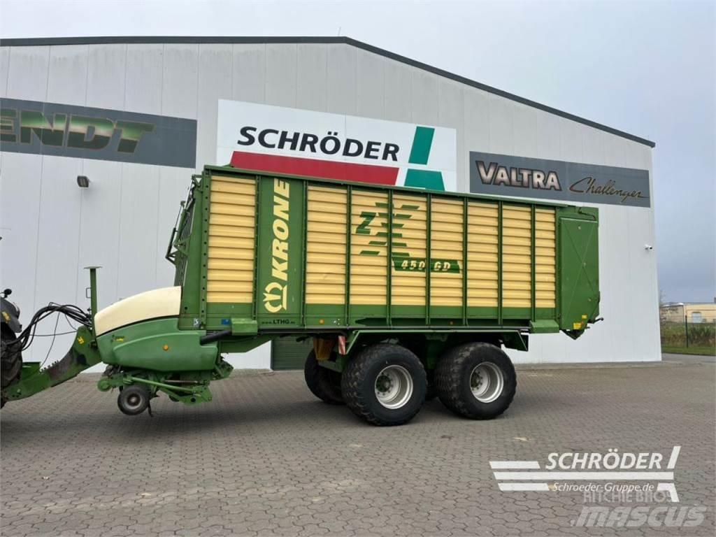 Krone ZX 450 HD Savikrovės priekabos