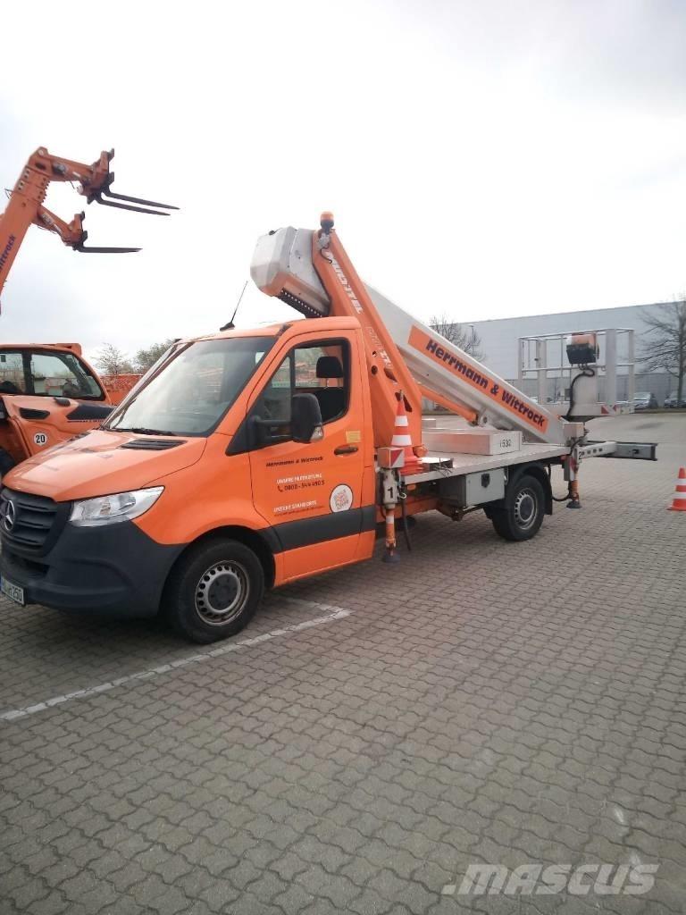 Multitel MTE 270 Ant vilkikų montuojamos kėlimo platformos