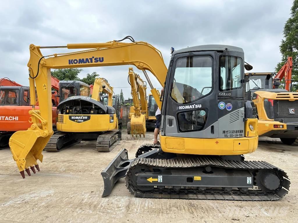 Komatsu PC78US Vidutinės galios ekskavatoriai 7-12 t