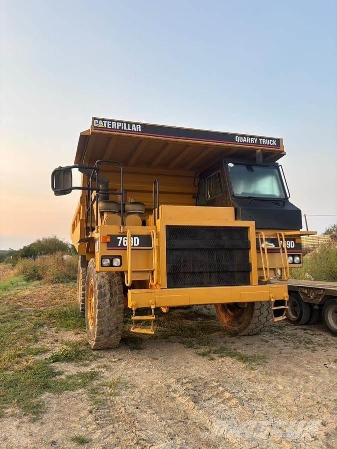 CAT 769D Statybiniai savivarčiai sunkvežimiai