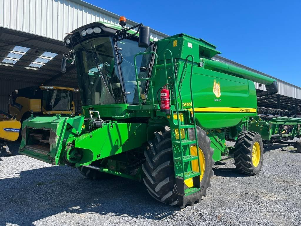 John Deere C 670 I Derliaus nuėmimo kombainai