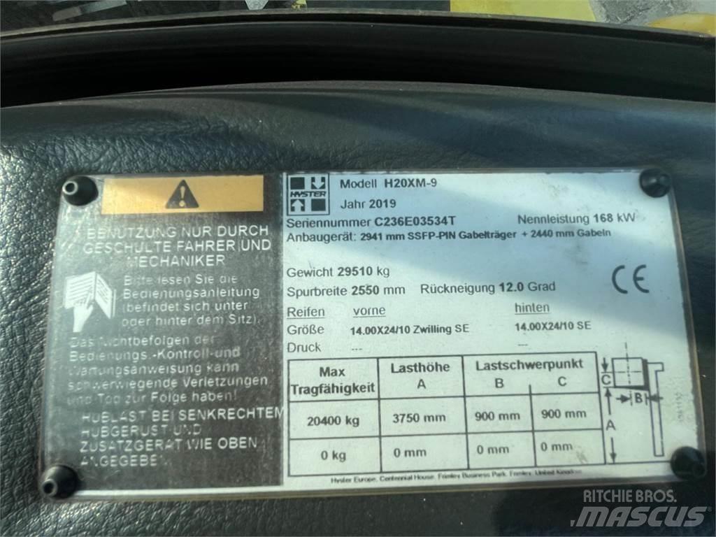 Hyster H20XM-9 Dyzeliniai krautuvai