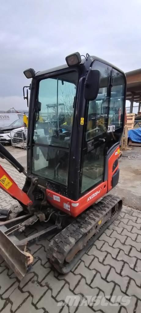 Kubota KX 019-4 Mini ekskavatoriai < 7 t
