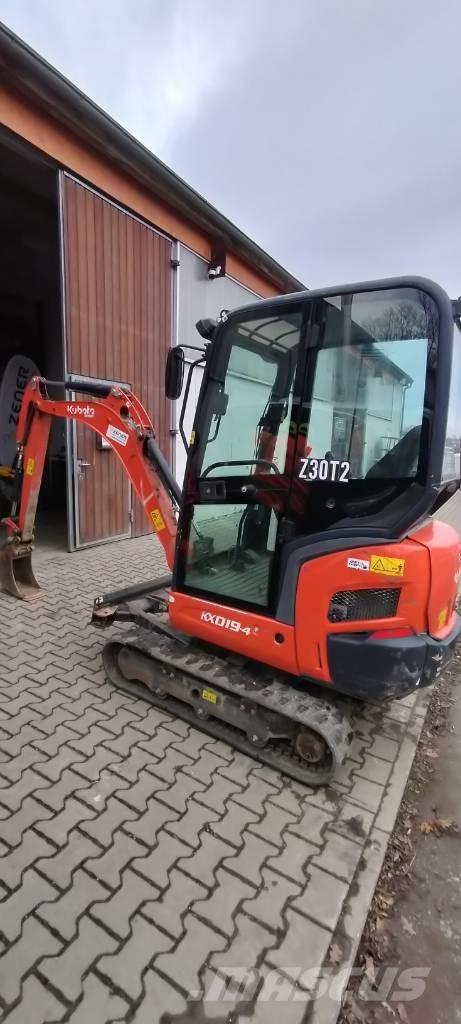 Kubota KX 019-4 Mini ekskavatoriai < 7 t