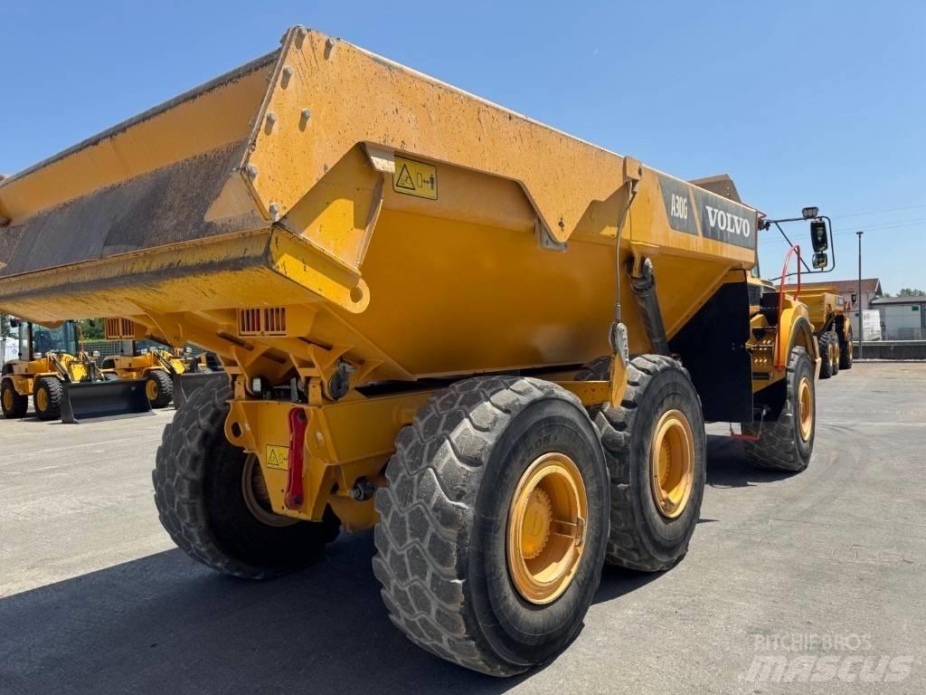 Volvo Dumper Karjeriniai savivarčiai