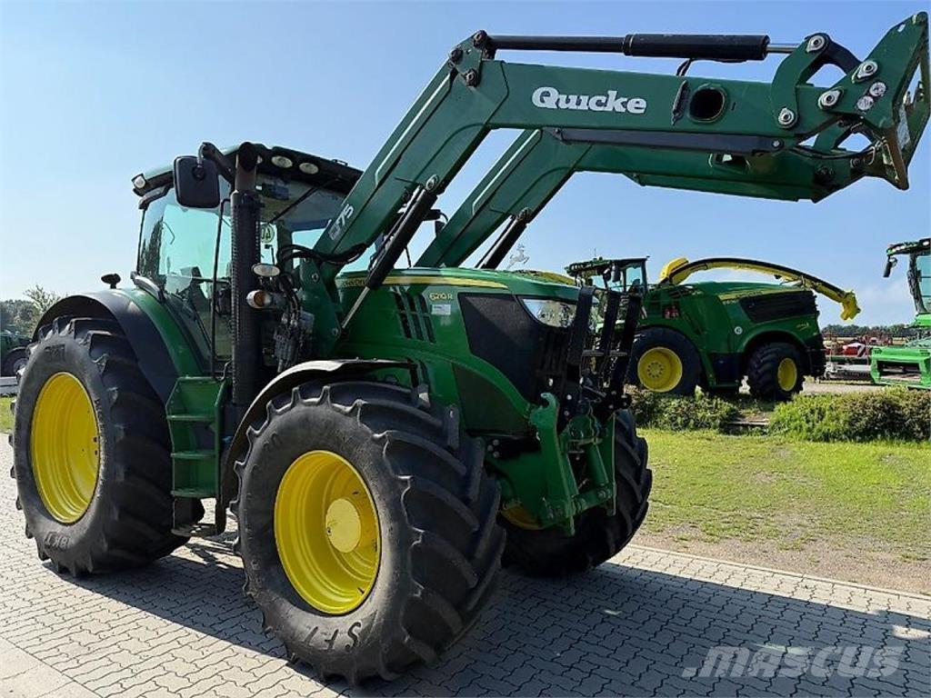John Deere 6210R Traktoriai
