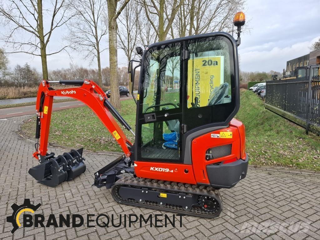 Kubota KX019-4 Mini ekskavatoriai < 7 t
