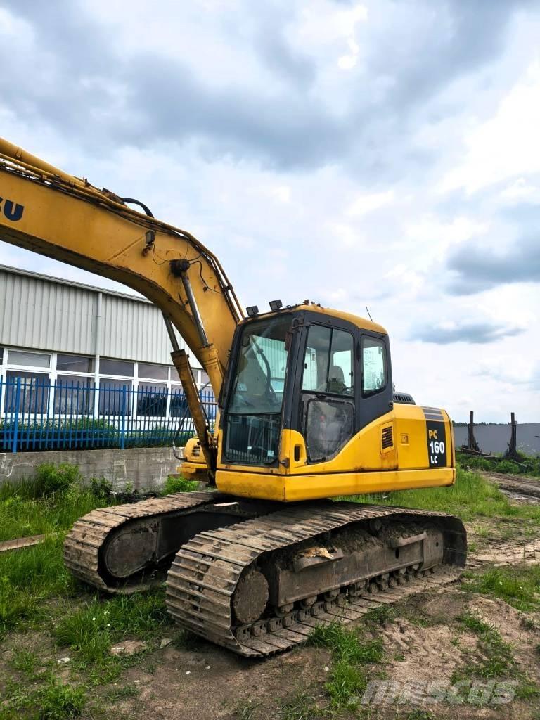 Komatsu PC 160 LC-7K Vikšriniai ekskavatoriai