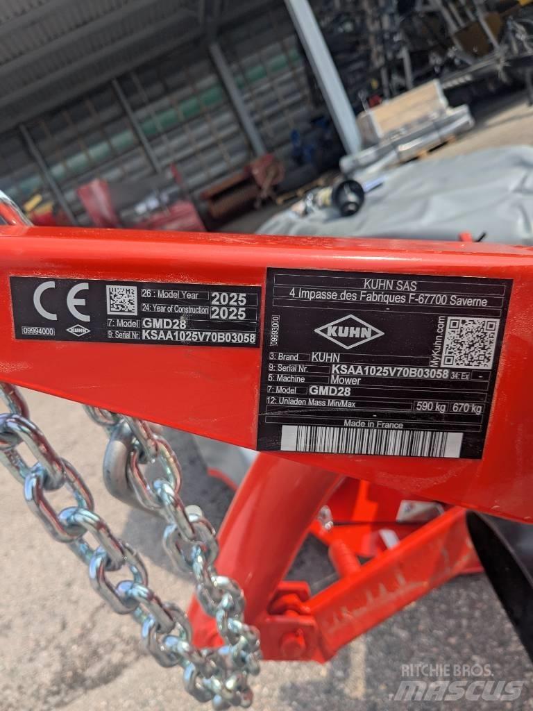 Kuhn GMD 28 Šienapjovės