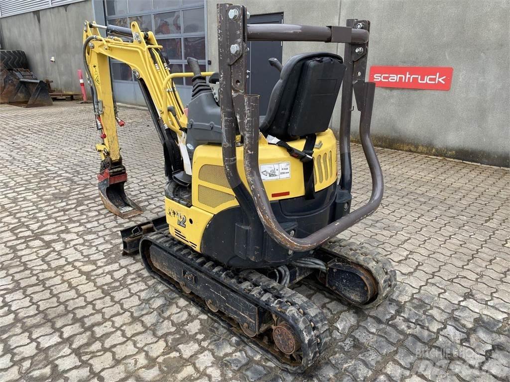 Yanmar VIO12 Ratiniai ekskavatoriai