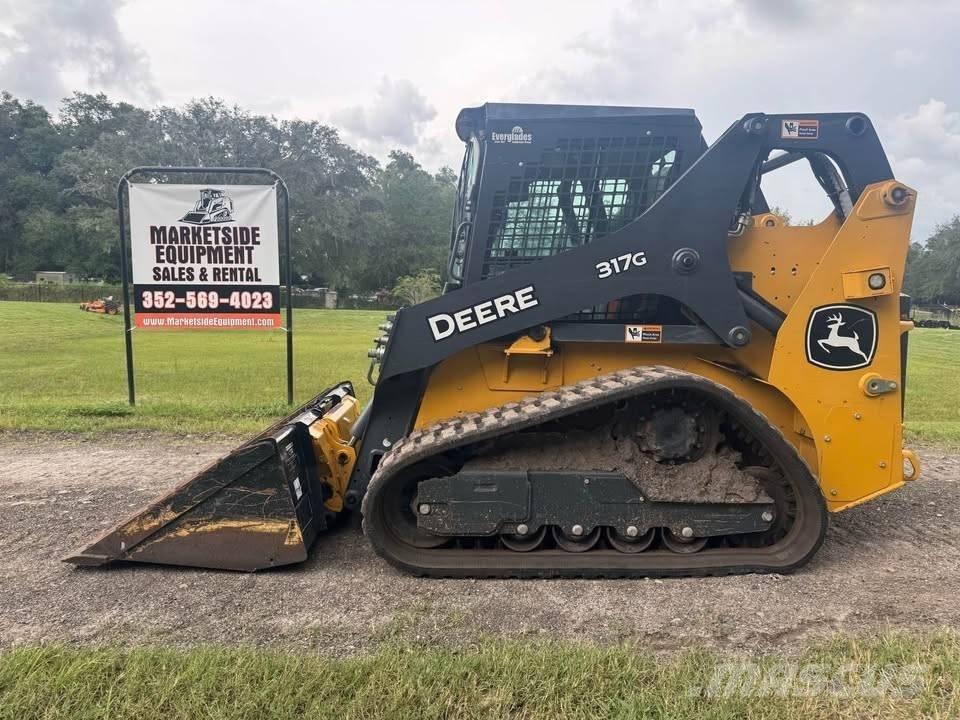 John Deere 317 Krautuvai su šoniniu pasukimu
