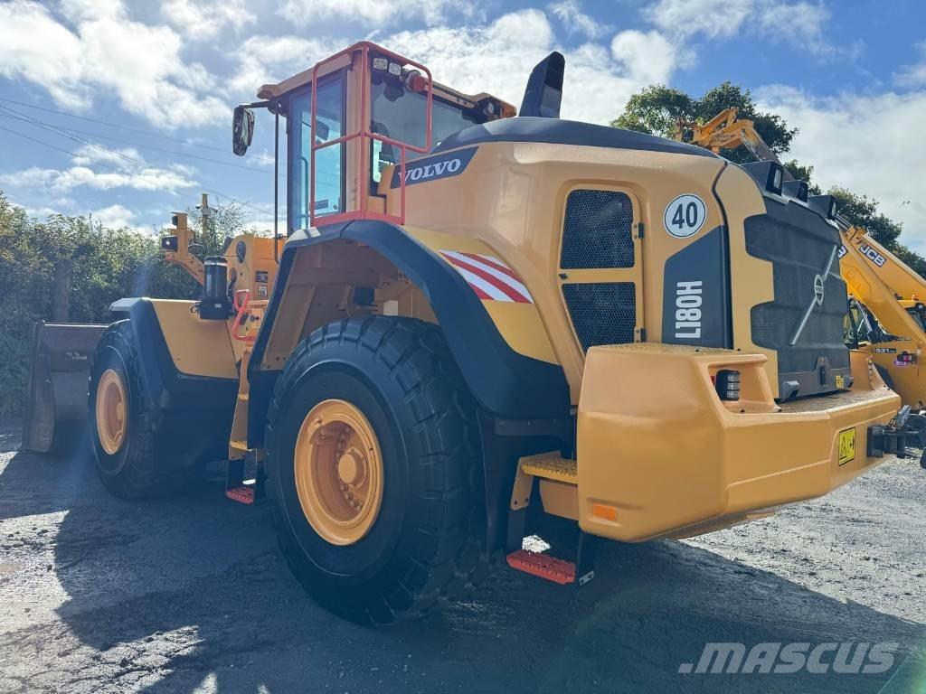 Volvo L 180 H Naudoti ratiniai krautuvai