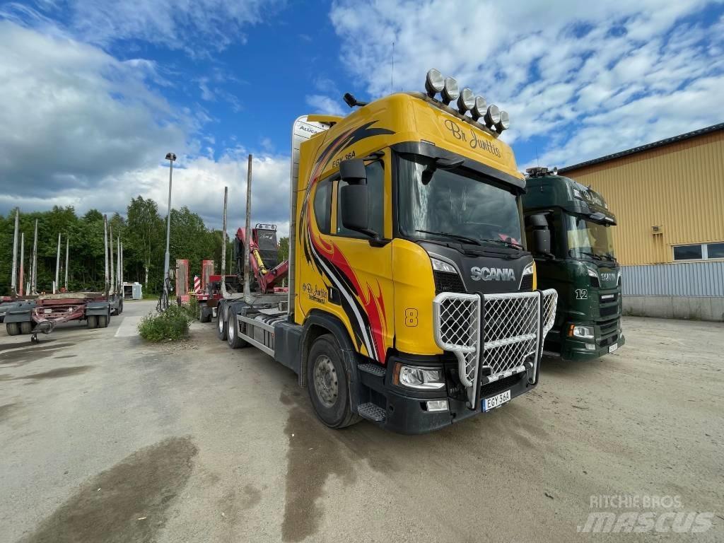 Scania R650 Miškovežių vilkikai