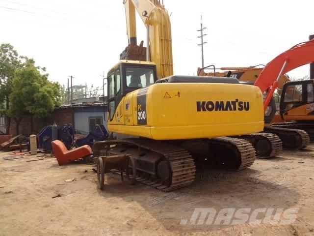 Komatsu pc200-7 Vikšriniai ekskavatoriai