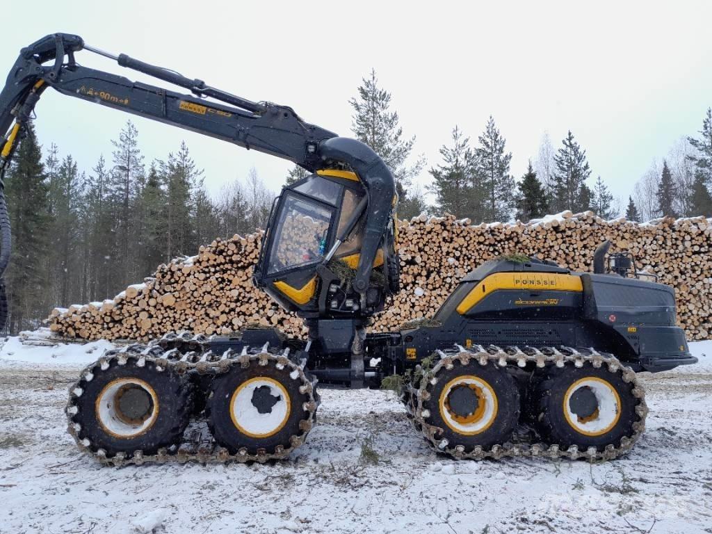 Ponsse Scorpion King Miško technika (Harvesteriai)