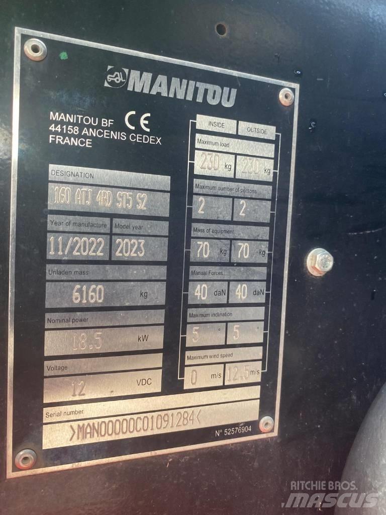 Manitou 160 ATJ Alkūniniai keltuvai