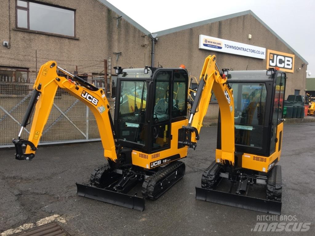 JCB 19 C-1 Mini ekskavatoriai < 7 t