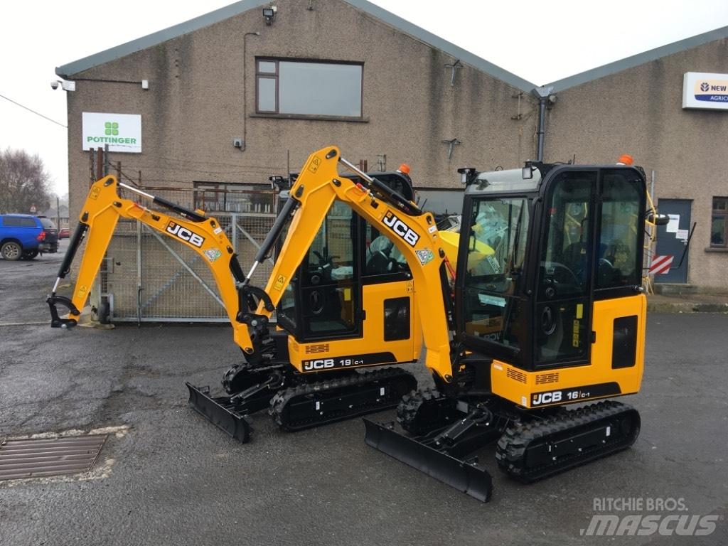 JCB 19 C-1 Mini ekskavatoriai < 7 t
