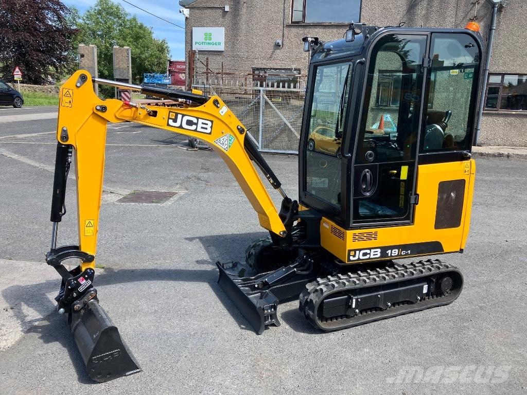 JCB 19 C-1 Mini ekskavatoriai < 7 t