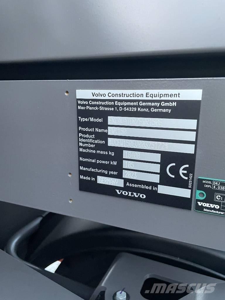Volvo EWR 150 E Ratiniai ekskavatoriai