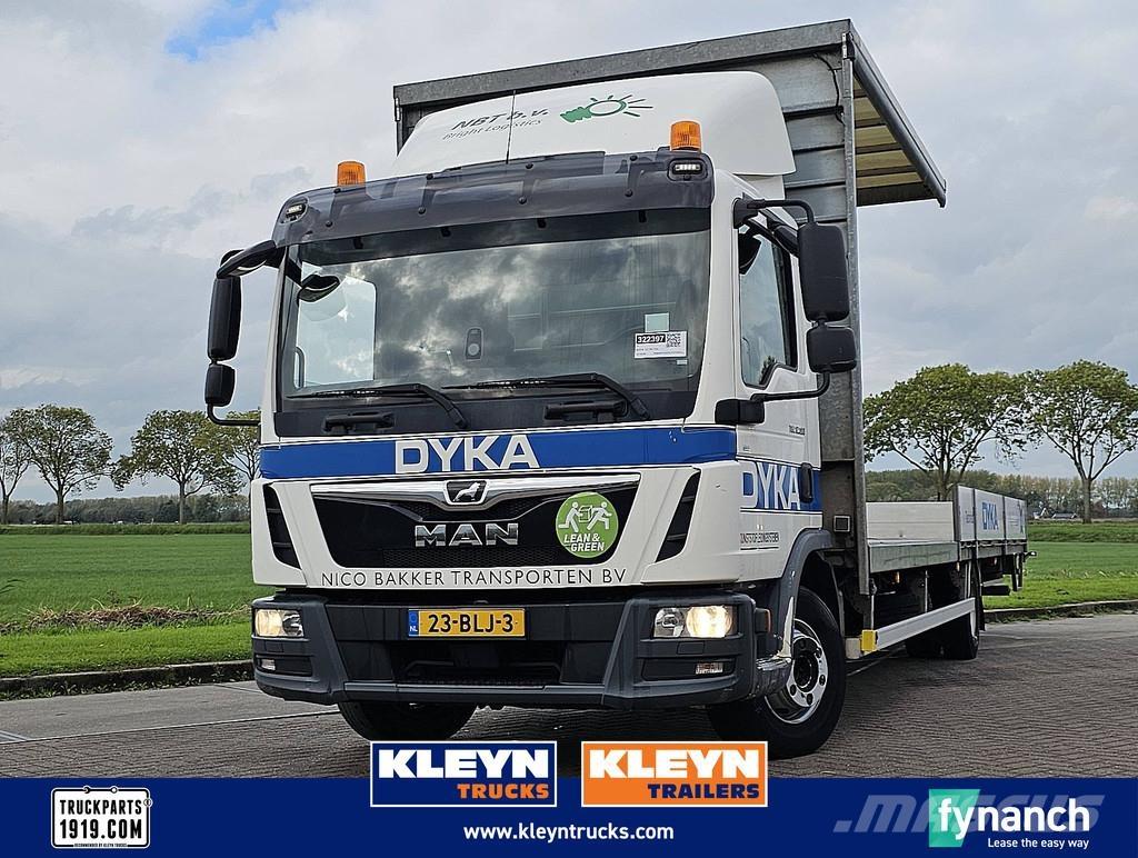 MAN 12.190 TGL Platformos/ Pakrovimas iš šono