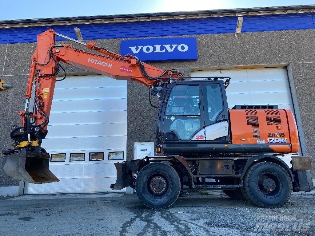 Hitachi ZX170w-6 2P Ratiniai ekskavatoriai