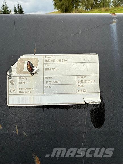  Ålø Quicke GS+ 140 Bendrosios paskirties priekabos