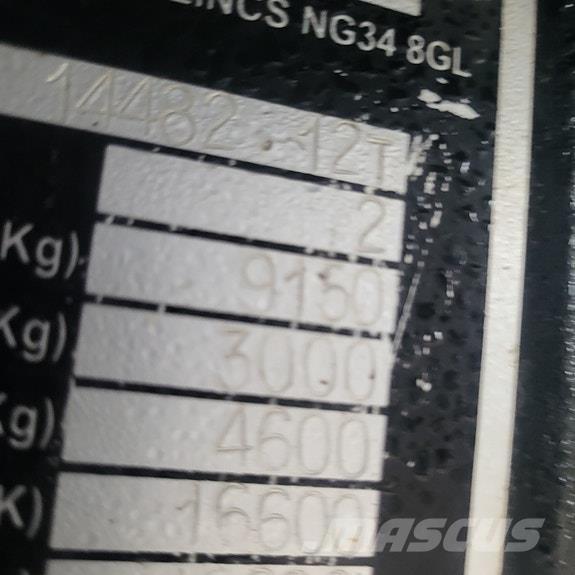 Bailey 12 T dumper Bendrosios paskirties priekabos