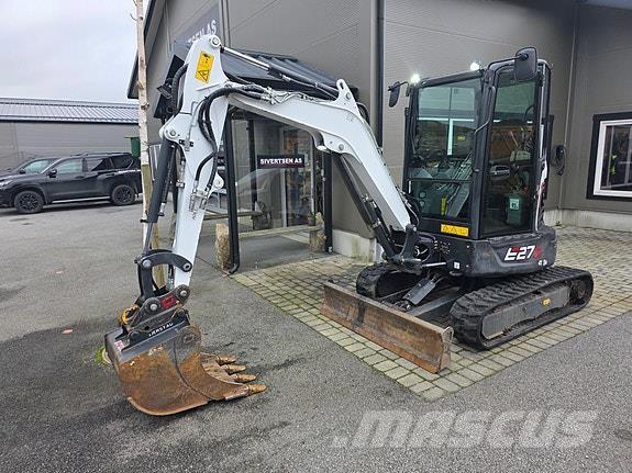 Bobcat E27z Mini ekskavatoriai < 7 t