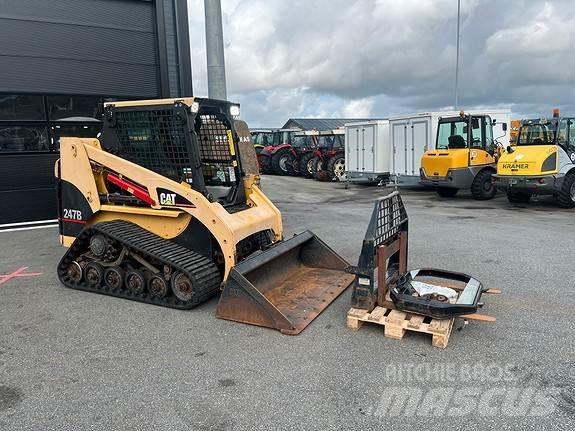 CAT 247B Krautuvai su šoniniu pasukimu