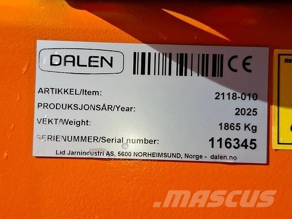 Dalen 2118 Sniego pūstuvai