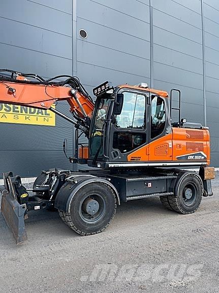 Doosan DX160W-7 Vikšriniai ekskavatoriai