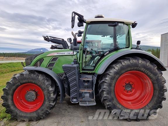 Fendt 716 S4 Profi Traktoriai