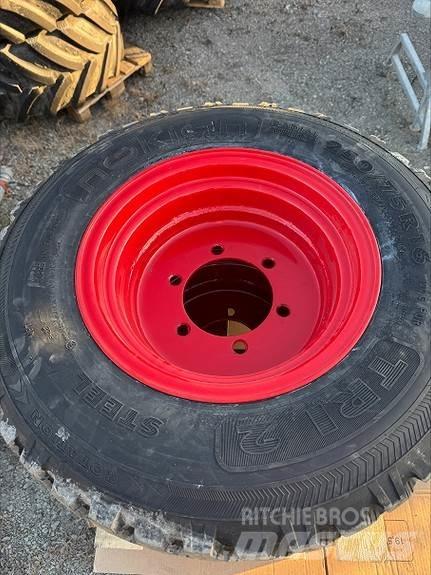 Fendt hjulsett Padangos, ratai ir ratlankiai
